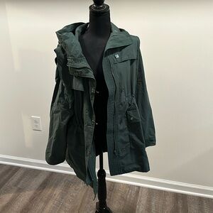 J crew rain jacket